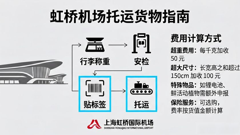 虹橋機場托運截止時間_虹橋機場托運貨物_虹橋機場行李托運