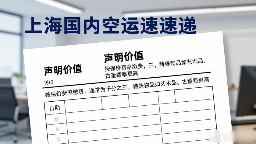 上海空運物流收費標準_上海空運快遞_上海國內空運速遞
